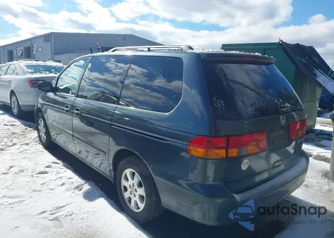 2003 Honda Odyssey Ex from USA, damaged, VIN 5FNRL18643B127112